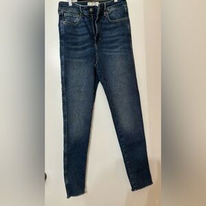 We the Free Women Zip Fly Raw Hem Skinny Denim Jeans Size 29